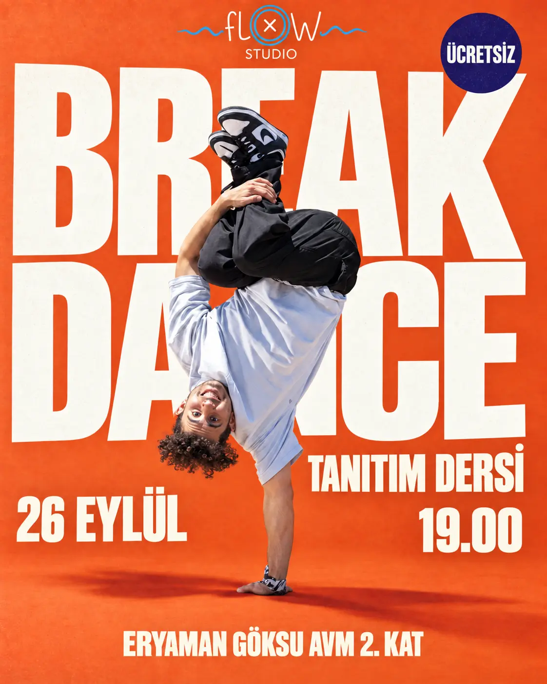 Break Dance dersleri başlıyor!
